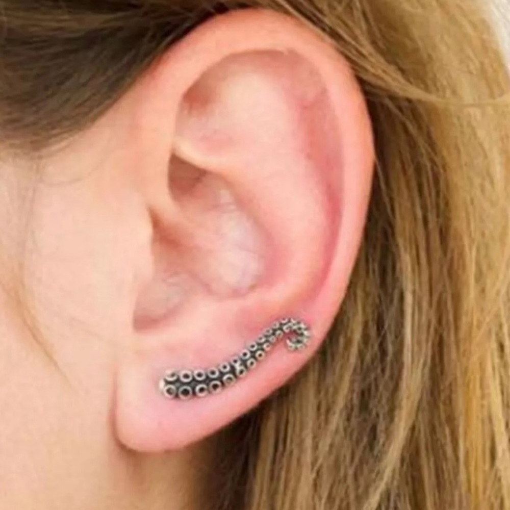 🆕 OCTOPUS 🐙 EARRINGS - Picture 3 of 3